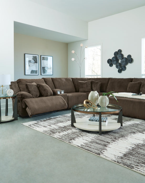 Top Tier Reclining Sofa Chaise Sectional - Home Furniture And More (Brentwood, MD)