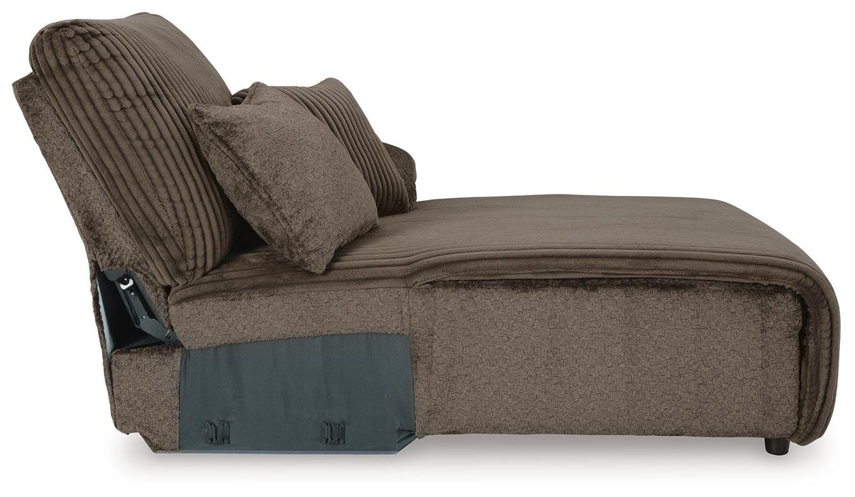 Top Tier Reclining Sectional with Chaise - Home Furniture And More (Brentwood, MD)