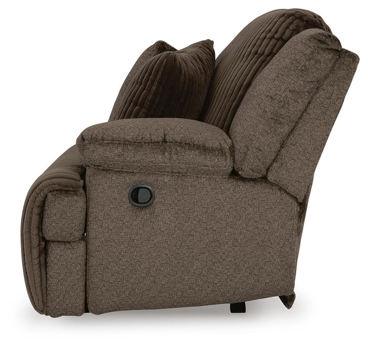 Top Tier Reclining Sectional with Chaise - Home Furniture And More (Brentwood, MD)
