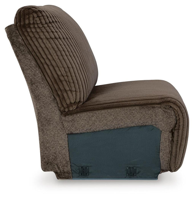 Top Tier Reclining Sectional with Chaise - Home Furniture And More (Brentwood, MD)