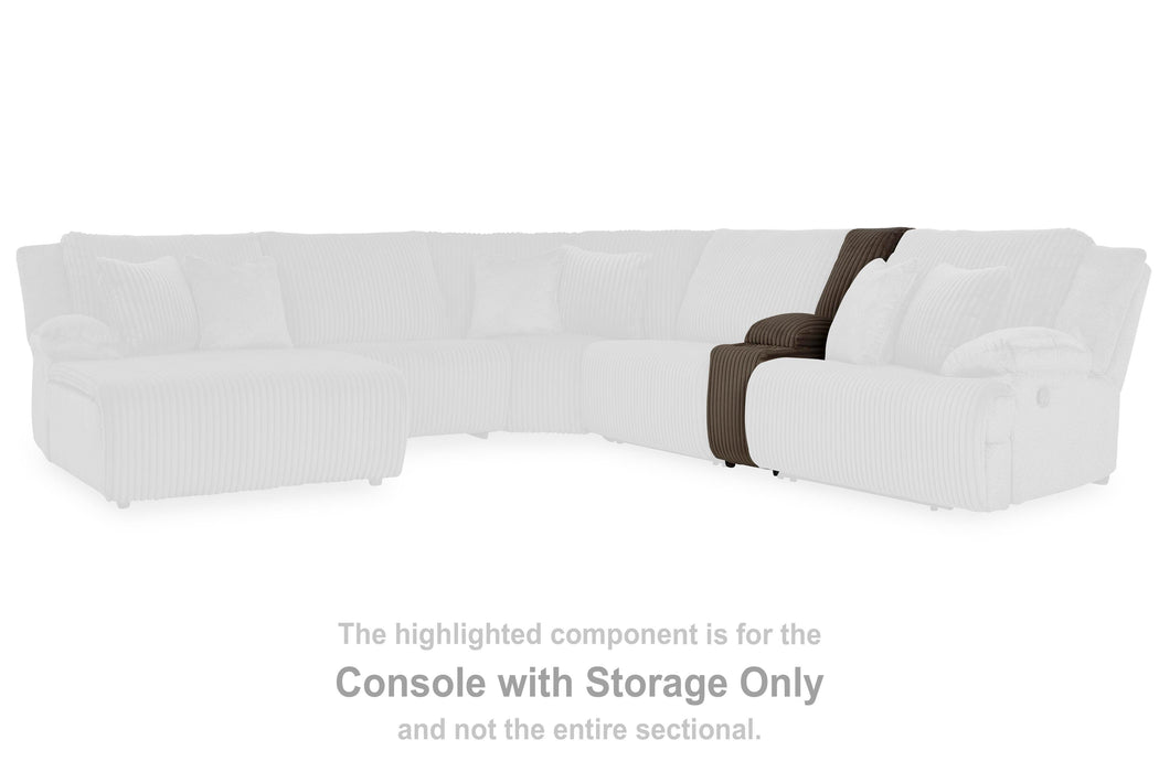 Top Tier Reclining Sectional with Chaise - Home Furniture And More (Brentwood, MD)