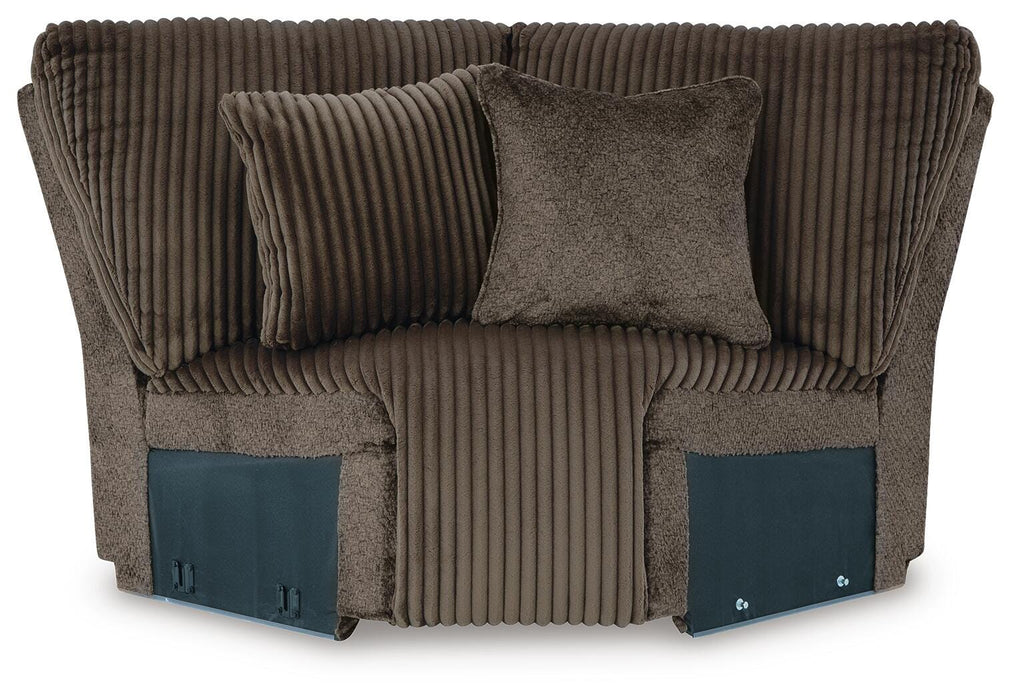Top Tier Reclining Sectional with Chaise - Home Furniture And More (Brentwood, MD)