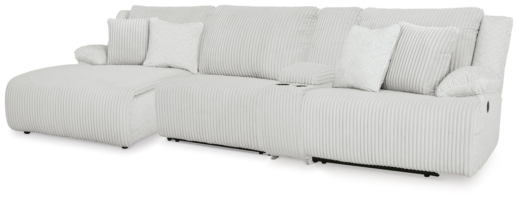 Top Tier Reclining Sectional with Chaise - Home Furniture And More (Brentwood, MD)