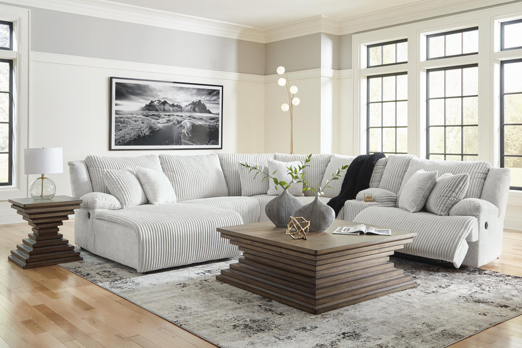 Top Tier Reclining Sectional with Chaise - Home Furniture And More (Brentwood, MD)