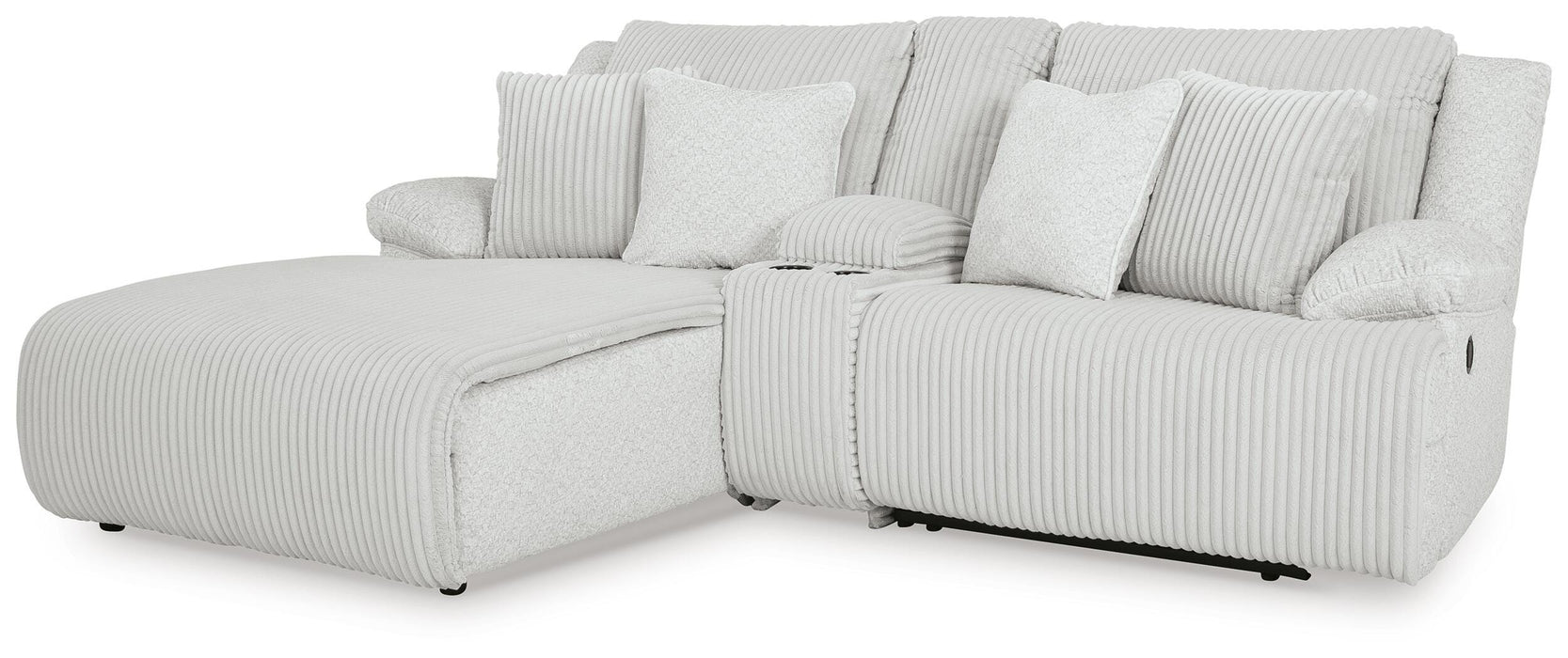 Top Tier Reclining Sectional Sofa with Chaise - Home Furniture And More (Brentwood, MD)