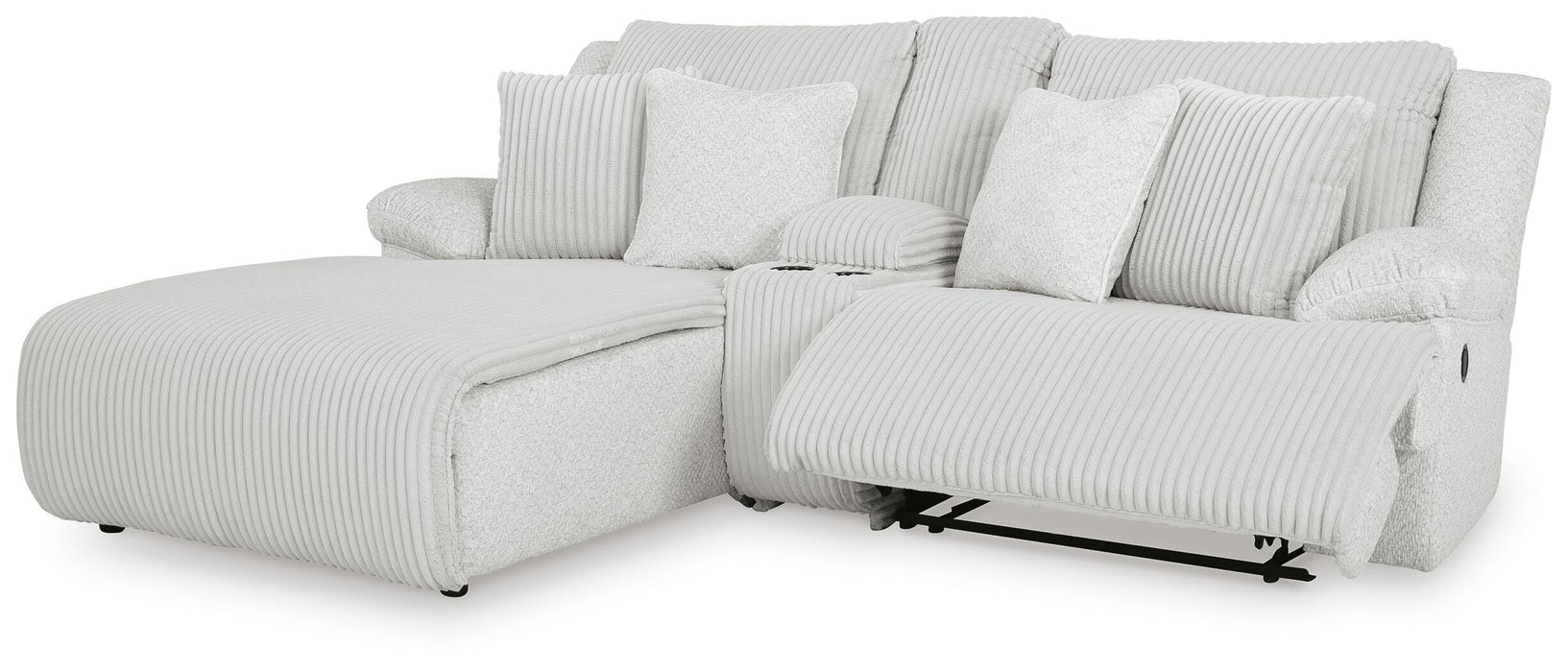 Top Tier Reclining Sectional Sofa with Chaise - Home Furniture And More (Brentwood, MD)
