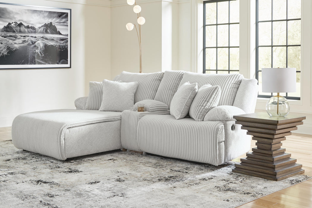 Top Tier Reclining Sectional Sofa with Chaise - Home Furniture And More (Brentwood, MD)