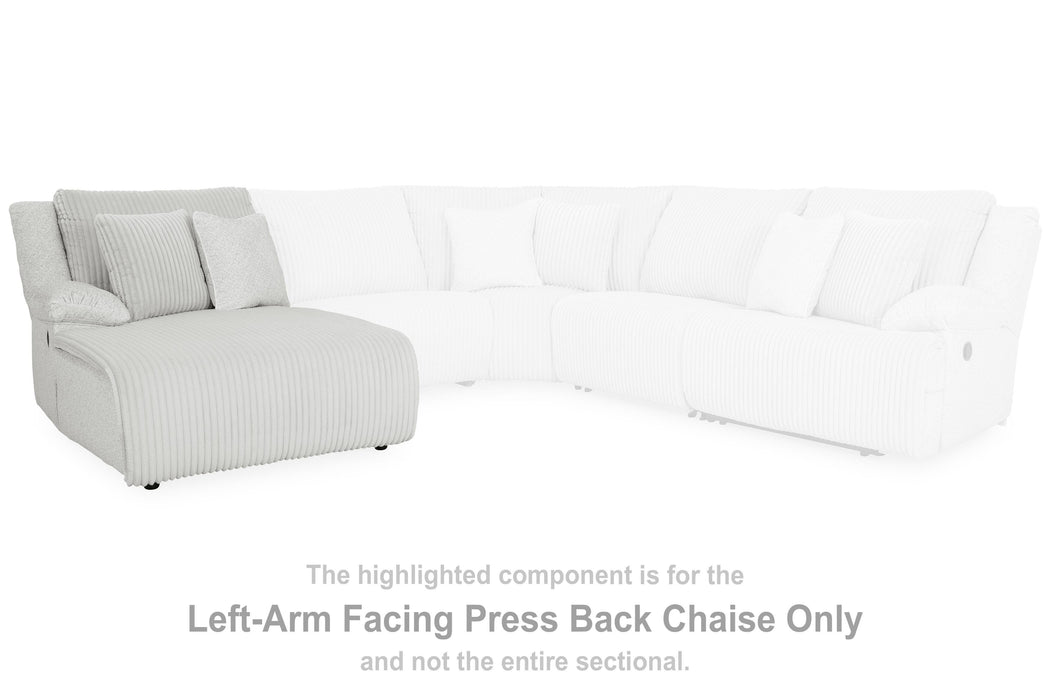 Top Tier Reclining Sectional Sofa with Chaise - Home Furniture And More (Brentwood, MD)