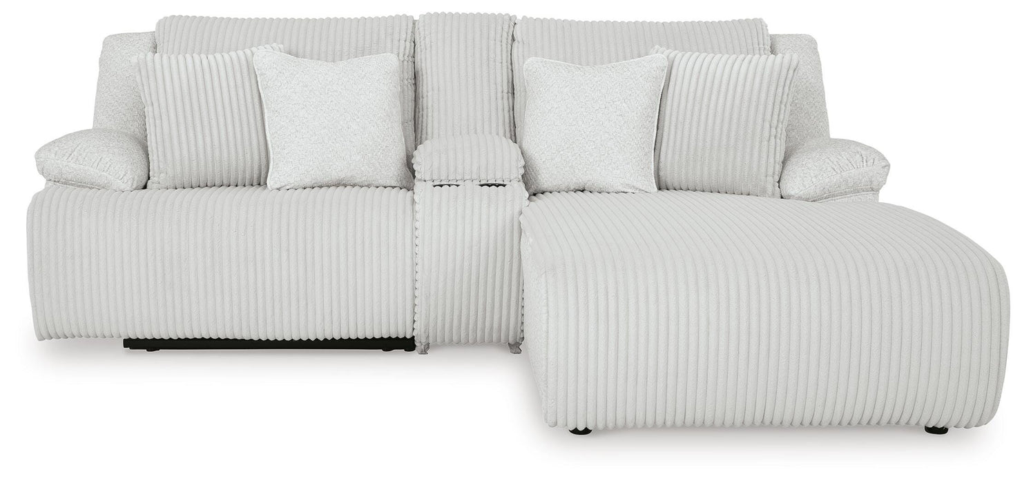 Top Tier Reclining Sectional Sofa with Chaise - Home Furniture And More (Brentwood, MD)