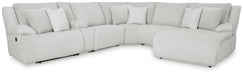 Top Tier Reclining Sectional with Chaise - Home Furniture And More (Brentwood, MD)