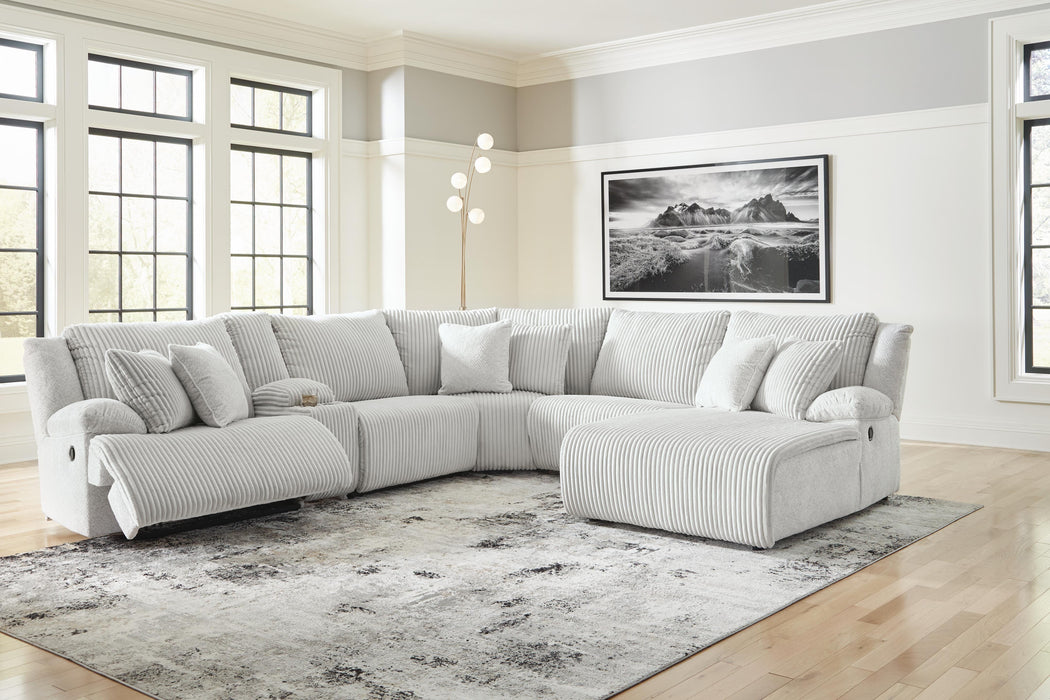 Top Tier Reclining Sectional with Chaise - Home Furniture And More (Brentwood, MD)