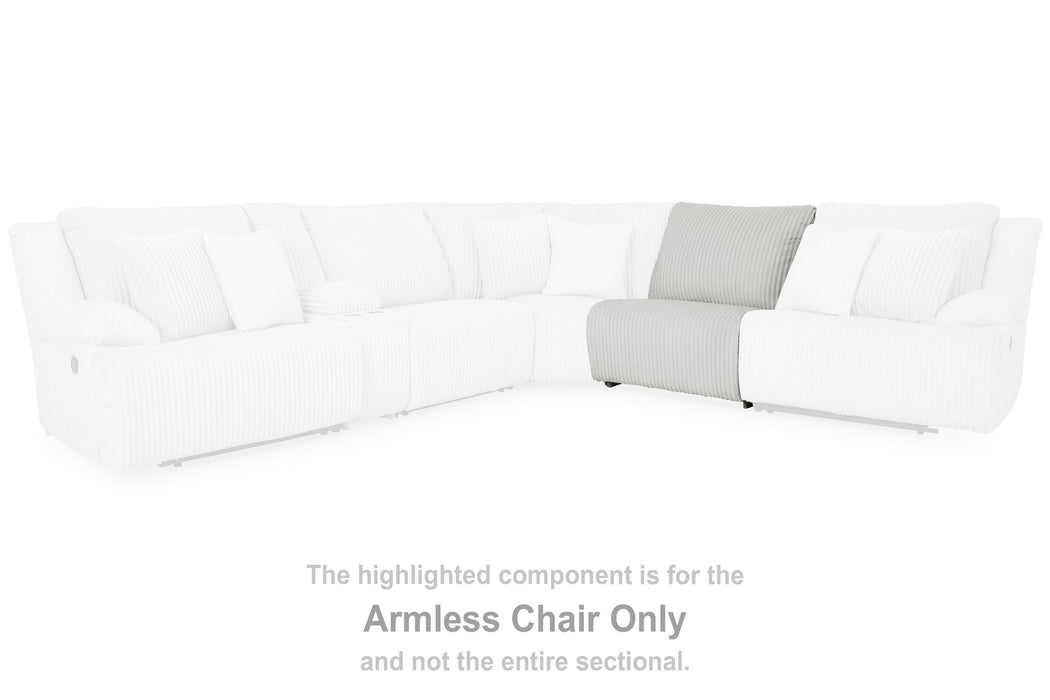 Top Tier Reclining Sectional with Chaise - Home Furniture And More (Brentwood, MD)