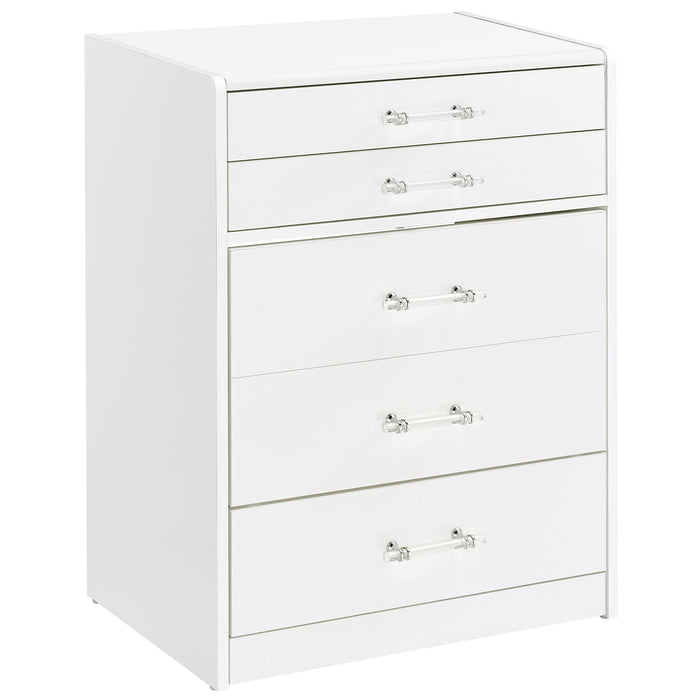 Danbury Makeup Vanity Table with LED Mirror and Stool - Home Furniture And More (Brentwood, MD)