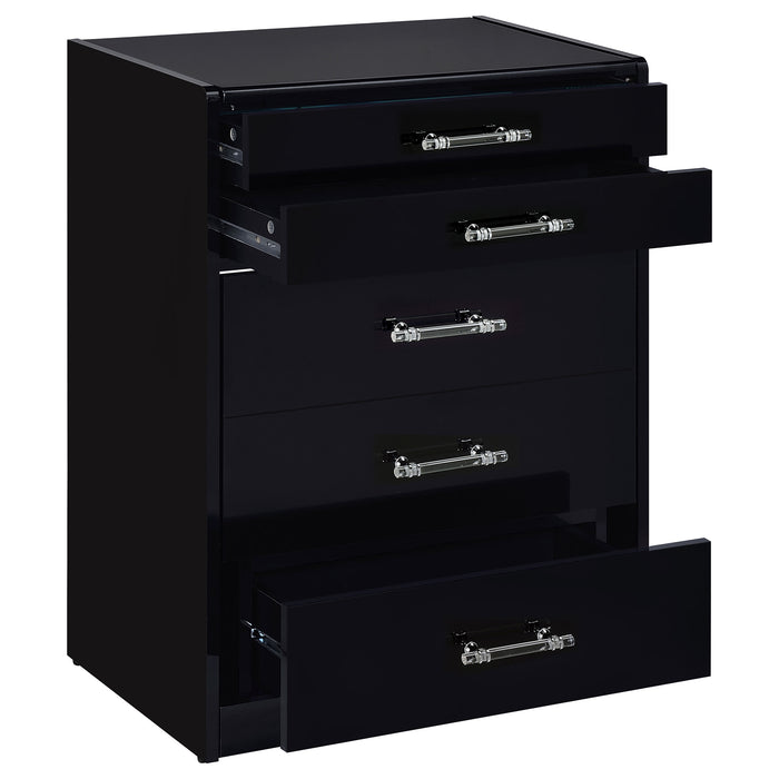 Danbury Makeup Vanity Table with LED Mirror and Stool - Home Furniture And More (Brentwood, MD)