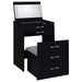 Danbury Makeup Vanity Table with LED Mirror and Stool - Home Furniture And More (Brentwood, MD)