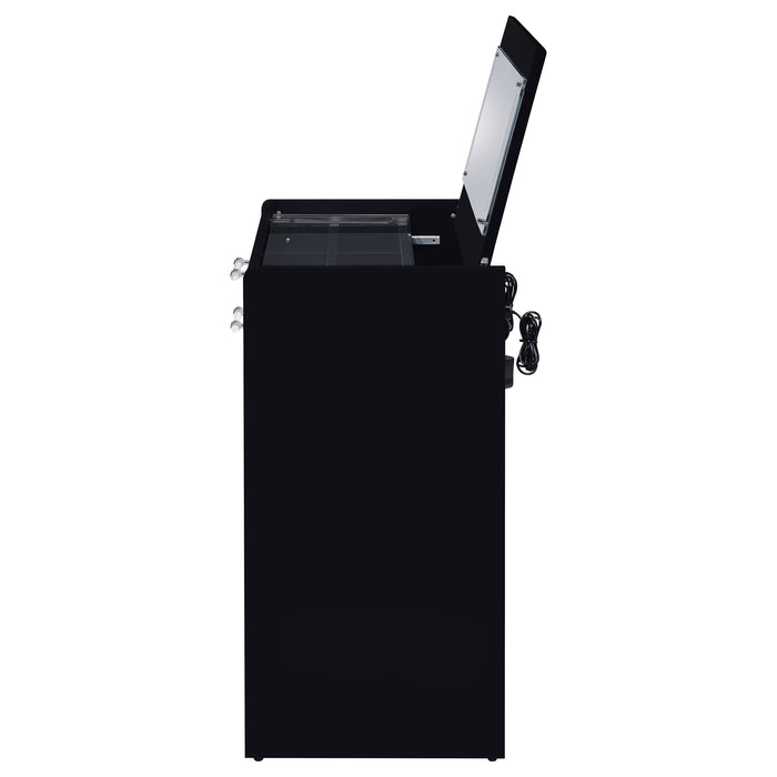Danbury Makeup Vanity Table with LED Mirror and Stool - Home Furniture And More (Brentwood, MD)