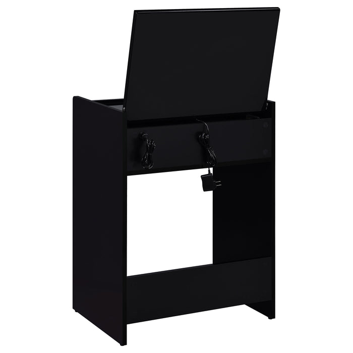 Danbury Makeup Vanity Table with LED Mirror and Stool - Home Furniture And More (Brentwood, MD)