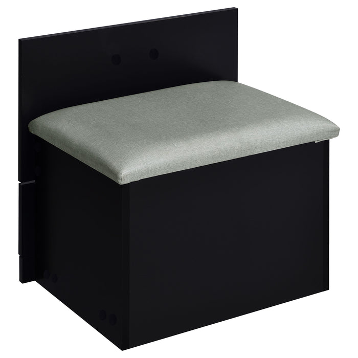 Danbury Makeup Vanity Table with LED Mirror and Stool - Home Furniture And More (Brentwood, MD)