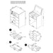 Danbury Makeup Vanity Table with LED Mirror and Stool - Home Furniture And More (Brentwood, MD)