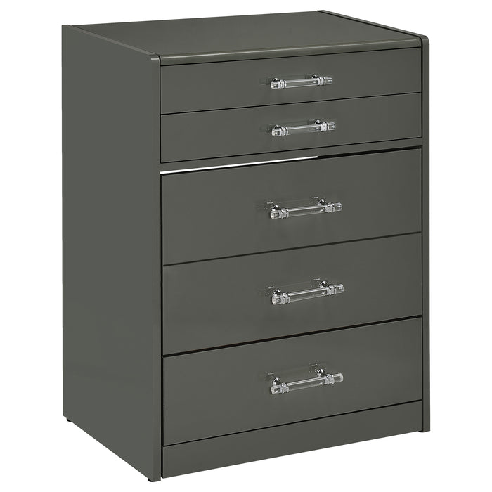 Danbury Makeup Vanity Table with LED Mirror and Stool - Home Furniture And More (Brentwood, MD)