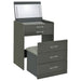Danbury Makeup Vanity Table with LED Mirror and Stool - Home Furniture And More (Brentwood, MD)
