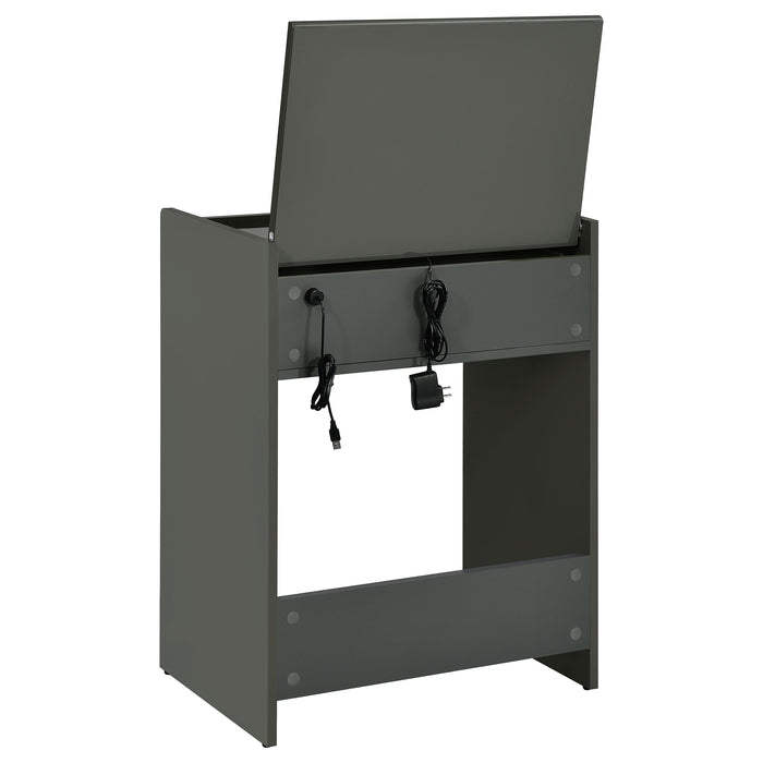Danbury Makeup Vanity Table with LED Mirror and Stool - Home Furniture And More (Brentwood, MD)