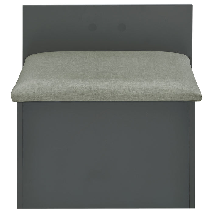 Danbury Makeup Vanity Table with LED Mirror and Stool - Home Furniture And More (Brentwood, MD)