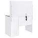 Flora Makeup Vanity Table with LED Mirror and Stool - Home Furniture And More (Brentwood, MD)