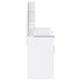 Flora Makeup Vanity Table with LED Mirror and Stool - Home Furniture And More (Brentwood, MD)