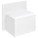 Flora Makeup Vanity Table with LED Mirror and Stool - Home Furniture And More (Brentwood, MD)