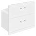 Flora Makeup Vanity Table with LED Mirror and Stool - Home Furniture And More (Brentwood, MD)