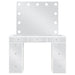 Regina Makeup Vanity Table with LED Mirror and Stool - Home Furniture And More (Brentwood, MD)