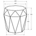 Jacinto Side Table - Home Furniture And More (Brentwood, MD)