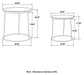Loannis Nesting Table Set - Home Furniture And More (Brentwood, MD)