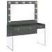 Afshan Makeup Vanity Table with LED Mirror - Home Furniture And More (Brentwood, MD)