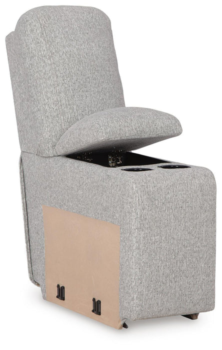 Acklen Place Power Reclining Sectional with Storage Console - Home Furniture And More (Brentwood, MD)