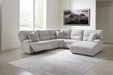 Acklen Place Power Reclining Sectional with Chaise - Home Furniture And More (Brentwood, MD)