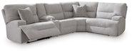 Acklen Place Power Reclining Sectional with Storage Console - Home Furniture And More (Brentwood, MD)