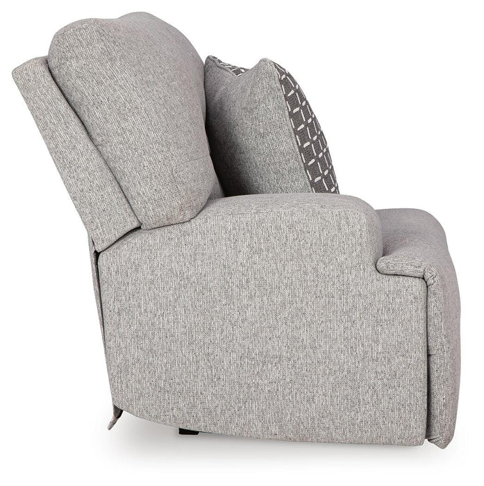 Acklen Place Power Reclining Sectional with Storage Console - Home Furniture And More (Brentwood, MD)