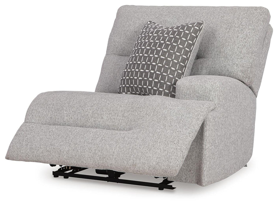 Acklen Place Power Reclining Sectional with Storage Console - Home Furniture And More (Brentwood, MD)