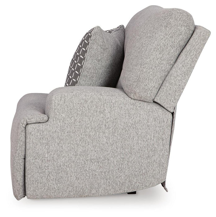 Acklen Place Power Reclining Sectional with Storage Console - Home Furniture And More (Brentwood, MD)