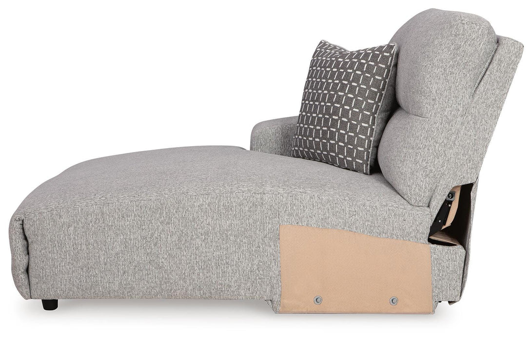 Acklen Place Power Reclining Sectional with Chaise - Home Furniture And More (Brentwood, MD)