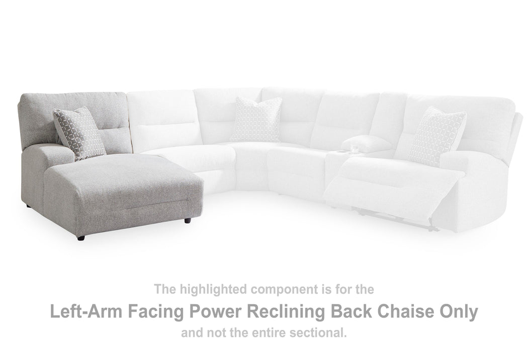 Acklen Place Power Reclining Sectional with Chaise - Home Furniture And More (Brentwood, MD)