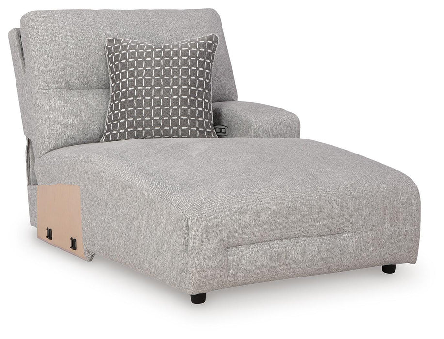 Acklen Place Power Reclining Sectional with Chaise - Home Furniture And More (Brentwood, MD)