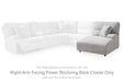 Acklen Place Power Reclining Sectional with Chaise - Home Furniture And More (Brentwood, MD)