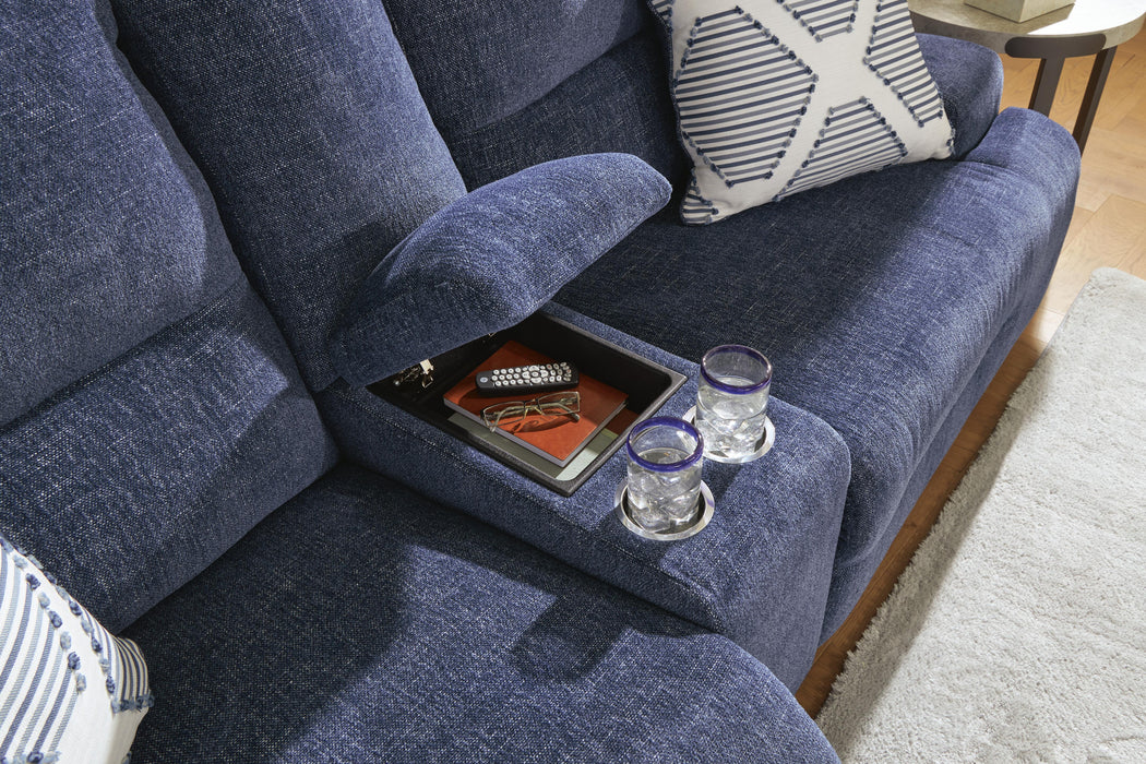 Acklen Place Power Reclining Sectional with Chaise - Home Furniture And More (Brentwood, MD)