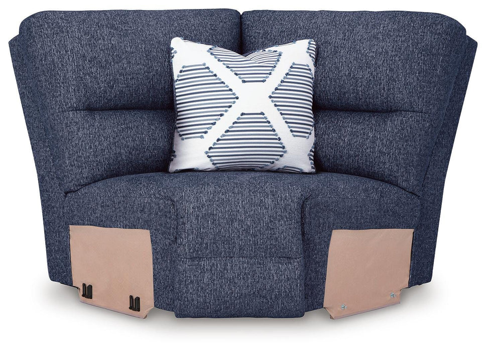 Acklen Place Power Reclining Sectional with Storage Console - Home Furniture And More (Brentwood, MD)