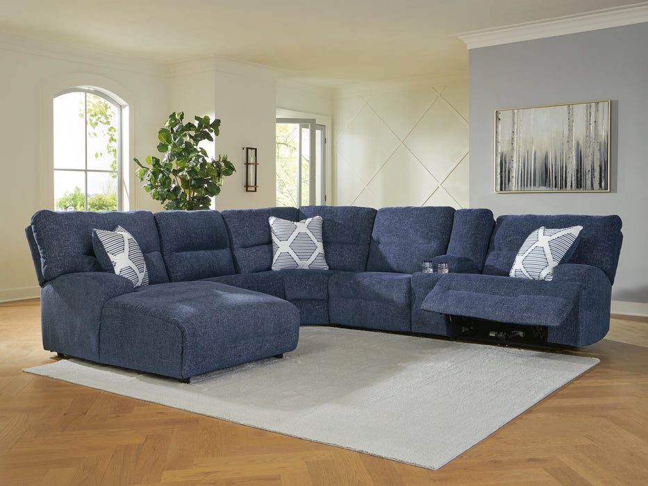 Acklen Place Power Reclining Sectional with Chaise - Home Furniture And More (Brentwood, MD)
