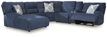 Acklen Place Power Reclining Sectional with Chaise - Home Furniture And More (Brentwood, MD)