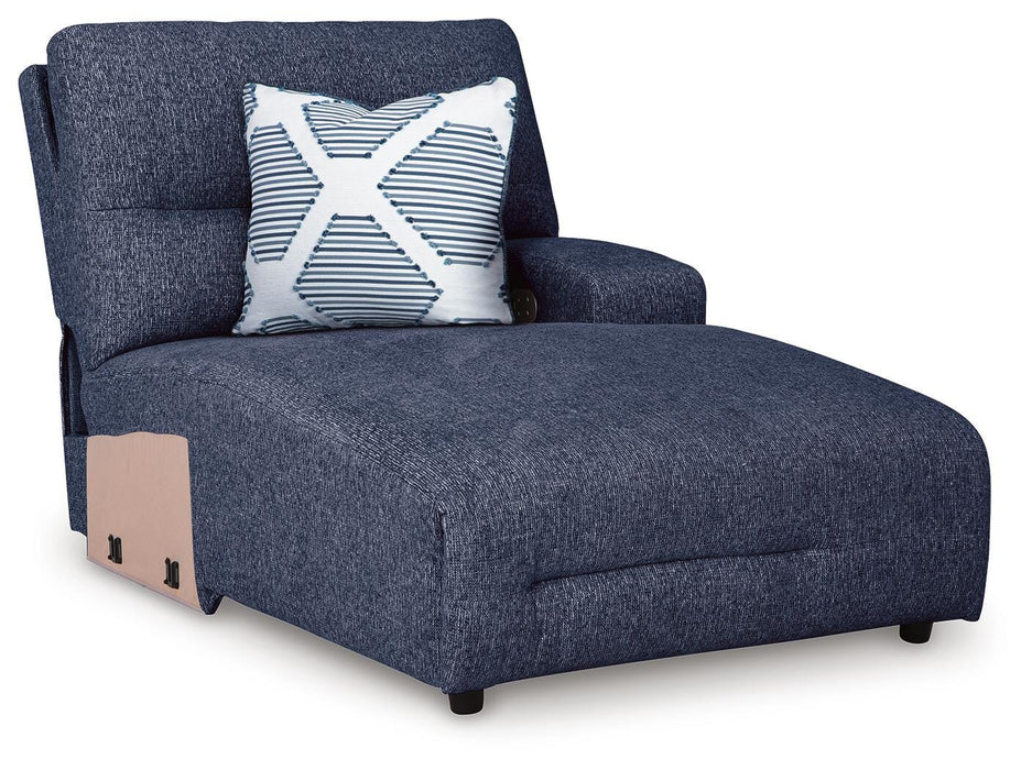 Acklen Place Power Reclining Sectional with Chaise - Home Furniture And More (Brentwood, MD)